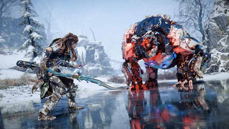 Horizon Zero Dawn Remastered - Kampf gegen Monster auf Eis