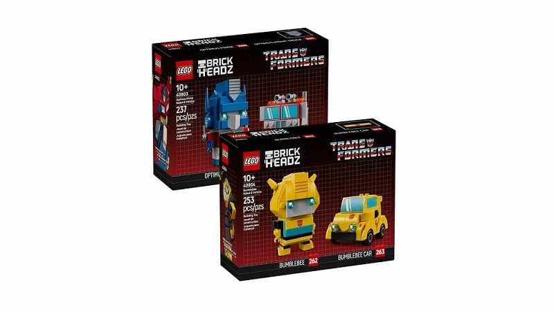 LEGO BrickHeadz - Prime und Bumble Bee neue Sets