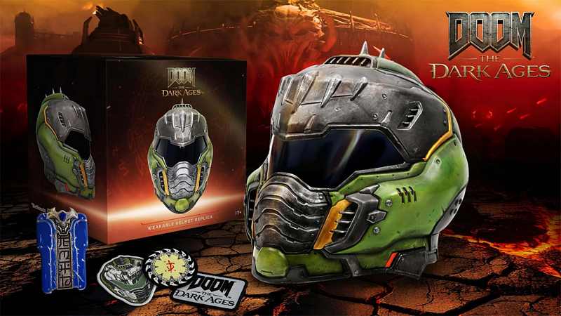 DOOM The Dark Ages Helm Replika