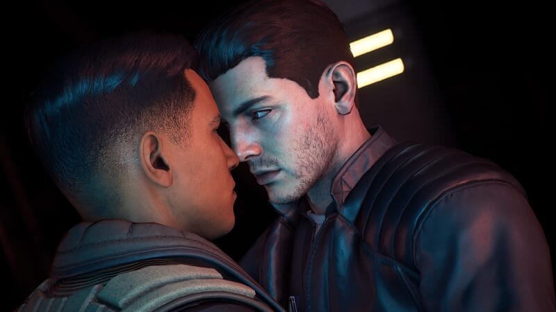 EA Mass Effect GAY Love Scene